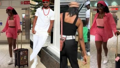 Paul Okoye’s Girlfriend, Ivy Ifeoma Stirs Reactions As She Storms UK, Days After He Reunited With His Ex-wife (Video)