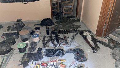 Inside Hamas secret weapon cache: IDF reveals firearms, missiles, drones and ammunition stored in one residential property in Gaza as it destroys explosives laboratory