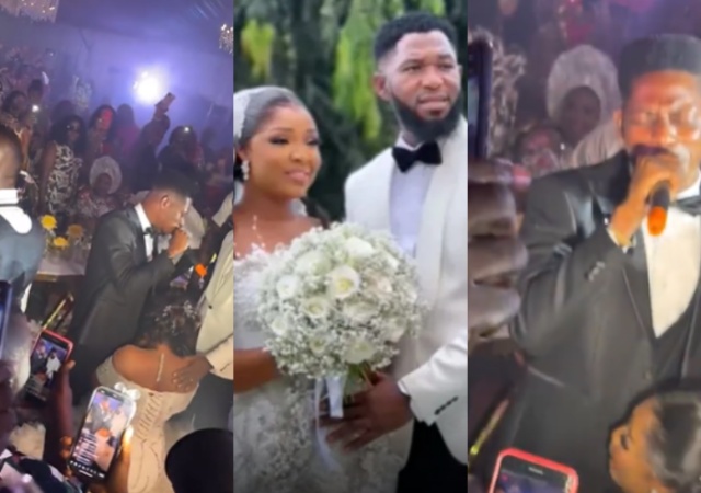 Ekene Umenwa’s Husband Speaks, On Wife’s Close Interaction with Moses Bliss at Wedding Reception