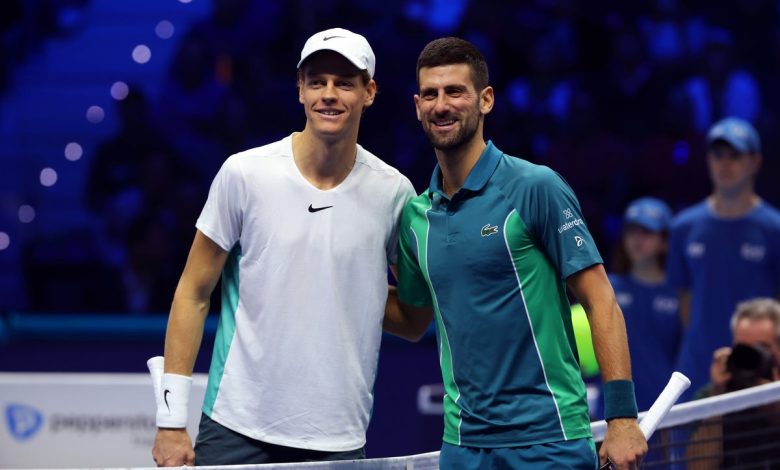 Novak Djokovic vs Jannik Sinner newest rating and updates