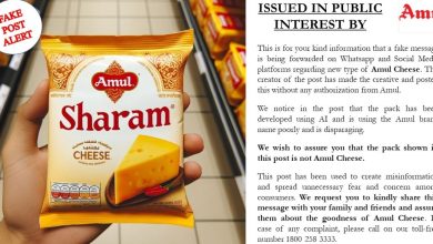 Amul Becomes Latest Victim of AI Images as Fake ‘Sharam’ Cheese Goes Viral